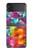 W3477 Abstract Diamond Pattern Hard Case For Samsung Galaxy Z Flip 3 5G