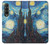 W0582 Van Gogh Starry Nights Case Cover Custodia e Flip Case per Samsung Galaxy Z Fold 3 5G