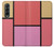 W2795 Cheek Palette Color Case Cover Custodia e Flip Case per Samsung Galaxy Z Fold 3 5G