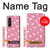 W2858 Pink Flamingo Pattern Case Cover Custodia e Flip Case per Samsung Galaxy Z Fold 3 5G