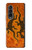 W2901 Lizard Aboriginal Art Hard Case For Samsung Galaxy Z Fold 3 5G
