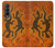 W2901 Lizard Aboriginal Art Case Cover Custodia e Flip Case per Samsung Galaxy Z Fold 3 5G
