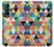 W3049 Triangles Vibrant Colors Case Cover Custodia e Flip Case per Samsung Galaxy Z Fold 3 5G