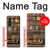 W3154 Bookshelf Case Cover Custodia e Flip Case per Samsung Galaxy Z Fold 3 5G