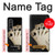 W3231 Vintage Royal Straight Flush Cards Case Cover Custodia e Flip Case per Samsung Galaxy Z Fold 3 5G
