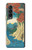 W3348 Utagawa Hiroshige The Monkey Bridge Hard Case For Samsung Galaxy Z Fold 3 5G