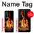 W3379 Fire Frame Case Cover Custodia e Flip Case per Samsung Galaxy Z Fold 3 5G
