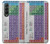 W3383 Periodic Table Case Cover Custodia e Flip Case per Samsung Galaxy Z Fold 3 5G