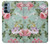 W2178 Flower Floral Art Painting Case Cover Custodia e Flip Case per OnePlus Nord N200 5G
