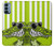 W2323 Funny Green Alligator Crocodile Case Cover Custodia e Flip Case per OnePlus Nord N200 5G