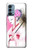 W2579 Japanese Traditional Geisha Kimono Case Cover Custodia e Flip Case per OnePlus Nord N200 5G