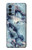 W2689 Blue Marble Texture Graphic Printed Case Cover Custodia e Flip Case per OnePlus Nord N200 5G