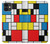 W3814 Piet Mondrian Line Art Composition Case Cover Custodia e Flip Case per iPhone 11