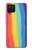 W3799 Cute Vertical Watercolor Rainbow Case Cover Custodia e Flip Case per Samsung Galaxy A12