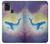 W3802 Dream Whale Pastel Fantasy Case Cover Custodia e Flip Case per Samsung Galaxy A21s