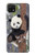 W3793 Cute Baby Panda Snow Painting Case Cover Custodia e Flip Case per Samsung Galaxy A22 5G