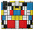 W3814 Piet Mondrian Line Art Composition Case Cover Custodia e Flip Case per Samsung Galaxy A52, Galaxy A52 5G