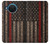W3804 Fire Fighter Metal Red Line Flag Graphic Case Cover Custodia e Flip Case per Nokia X20