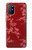 W3817 Red Floral Cherry blossom Pattern Case Cover Custodia e Flip Case per OnePlus 8T