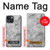 W2845 Gray Marble Texture Case Cover Custodia e Flip Case per iPhone 13