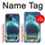 W3548 Tiger Shark Case Cover Custodia e Flip Case per iPhone 13