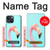 W3708 Pink Flamingo Case Cover Custodia e Flip Case per iPhone 13