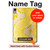 W2713 Yellow Snake Skin Graphic Printed Tablet Case Cover Custodia per iPad mini 6 7, iPad mini (2021,2024)