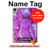W2907 Purple Turquoise Stone Tablet Case Cover Custodia per iPad mini 6 7, iPad mini (2021,2024)