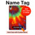 W2985 Colorful Tie Dye Texture Tablet Case Cover Custodia per iPad mini 6 7, iPad mini (2021,2024)