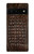 W2850 Brown Skin Alligator Graphic Printed Case Cover Custodia e Flip Case per Google Pixel 6