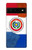 W3017 Paraguay Flag Case Cover Custodia e Flip Case per Google Pixel 6