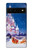 W3282 Santa Xmas Castle Case Cover Custodia e Flip Case per Google Pixel 6