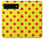 W3526 Red Spot Polka Dot Case Cover Custodia e Flip Case per Google Pixel 6