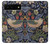 W3791 William Morris Strawberry Thief Fabric Case Cover Custodia e Flip Case per Google Pixel 6