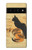 W3229 Vintage Cat Poster Case Cover Custodia e Flip Case per Google Pixel 6 Pro