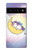 W3485 Cute Unicorn Sleep Case Cover Custodia e Flip Case per Google Pixel 6 Pro