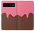 W3754 Strawberry Ice Cream Cone Case Cover Custodia e Flip Case per Google Pixel 6 Pro