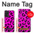W1850 Pink Leopard Pattern Case Cover Custodia e Flip Case per Samsung Galaxy A52s 5G