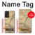W2506 Exploration North America Map Case Cover Custodia e Flip Case per Samsung Galaxy A52s 5G