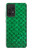 W2704 Green Fish Scale Pattern Graphic Case Cover Custodia e Flip Case per Samsung Galaxy A52s 5G