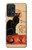 W2739 Chat Noir Black Cat Vintage Case Cover Custodia e Flip Case per Samsung Galaxy A52s 5G