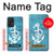 W3053 Marine Anchor Blue Case Cover Custodia e Flip Case per Samsung Galaxy A52s 5G