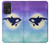 W3807 Killer Whale Orca Moon Pastel Fantasy Case Cover Custodia e Flip Case per Samsung Galaxy A52s 5G