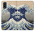 W2389 Hokusai The Great Wave off Kanagawa Case Cover Custodia e Flip Case per Motorola G Pure