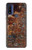 W2714 Rust Steel Texture Graphic Printed Case Cover Custodia e Flip Case per Motorola G Pure
