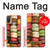 W0080 Macarons Case Cover Custodia e Flip Case per Motorola Moto E20,E30,E40