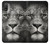 W1352 Lion Face Case Cover Custodia e Flip Case per Motorola Moto E20,E30,E40