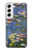 W0997 Claude Monet Water Lilies Case Cover Custodia e Flip Case per Samsung Galaxy S22