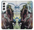 W1453 Trex Tyrannosaurus Rex Dinosaur Case Cover Custodia e Flip Case per Samsung Galaxy S22