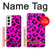W1850 Pink Leopard Pattern Case Cover Custodia e Flip Case per Samsung Galaxy S22